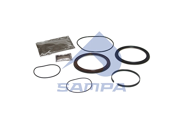 Sa075.592 р/к ступицы (мр) упл.кольца+1мет.кольцо+1+1сальн.) SAMPA 075.592