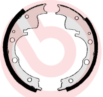 Тормозные колодки задние (барабанные) BREMBO SA6502