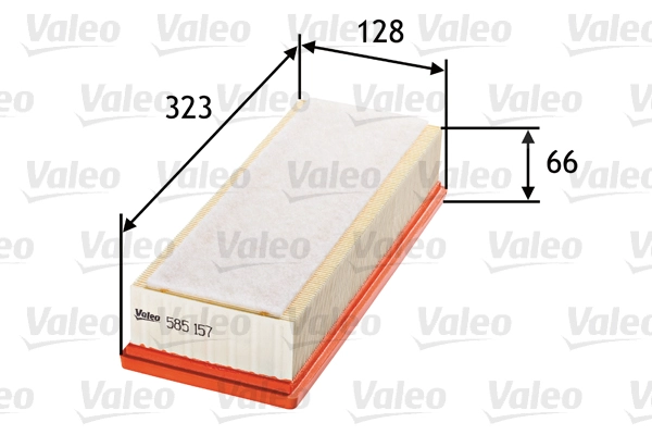 Воздушный фильтр VALEO 585157