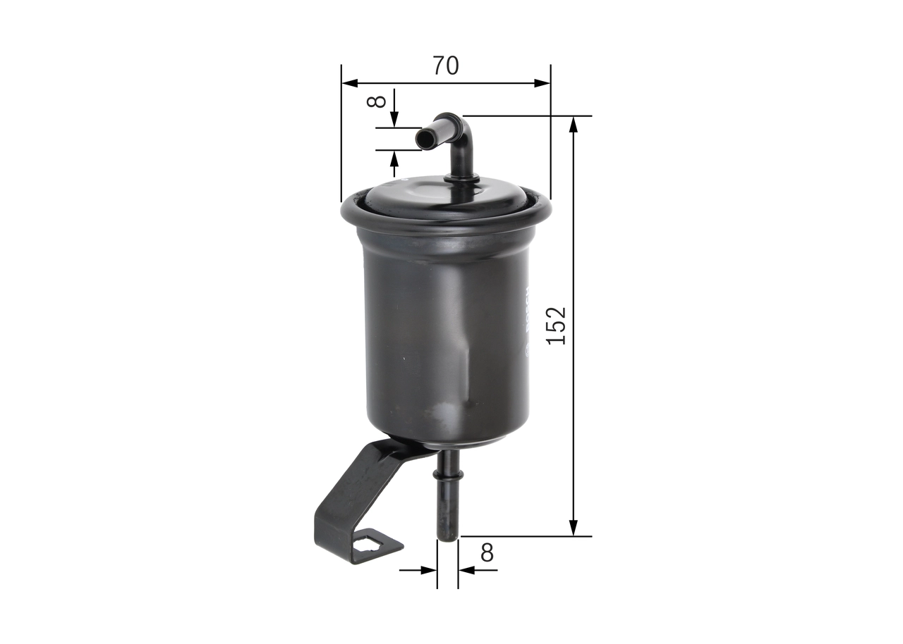 Топливный фильтр BOSCH F026403756