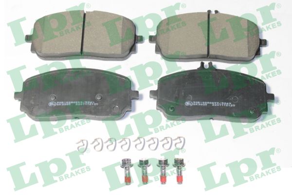 Колодки тормозные дисковые lpr LPR 05P2135
