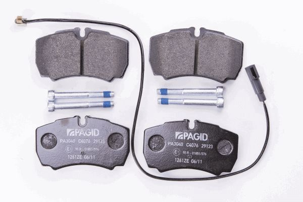 Колодки тормозные дисковые HELLA/BEHR/PAGID 8DB355005-421