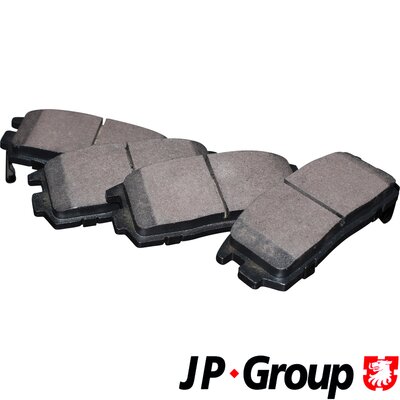 Колодки тормозные дисковые задние комплект JP GROUP 1263701410