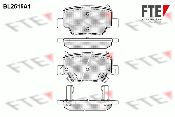 Запчасть FTE BL2616A1