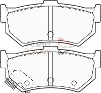 Колодки тормозные ALLIED NIPPON ADB3815