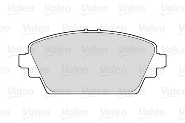 Колодки тормозные дисковые VALEO 301436