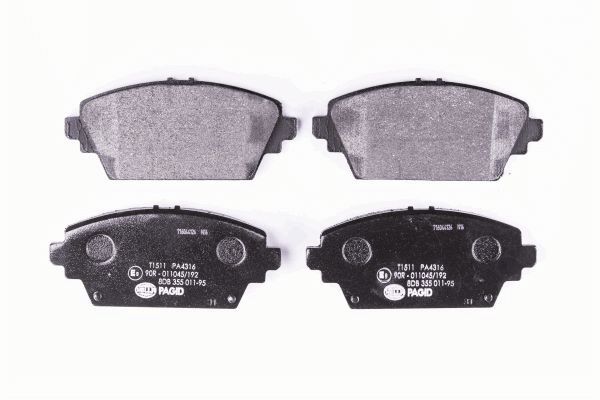 Колодки тормозные дисковые HELLA/BEHR/PAGID 8DB355011951