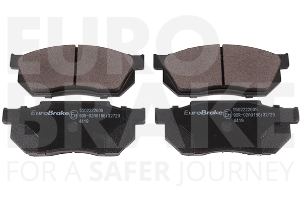 Тормозные колодки дисковые передние EUROBRAKE 5502222609