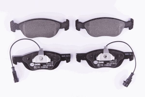 Колодки тормозные дисковые HELLA/BEHR/PAGID 8DB355008321
