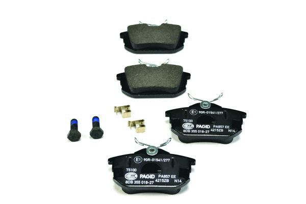Колодки тормозные дисковые HELLA/BEHR/PAGID 8DB355018271
