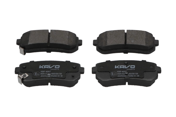 Комплект тормозных колодок дисковый тормоз KAVO PARTS KBP-4007