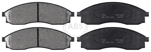 Колодки тормозные дисковые A.B.S. 36862