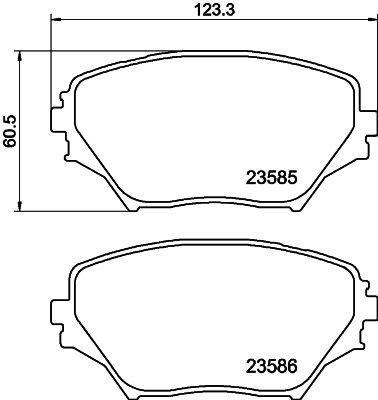 Колодки тормозные HELLA/BEHR/PAGID 8DB355027721