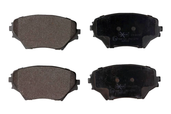 Комплект тормозных колодок дисковый тормоз MAXGEAR 19-1155
