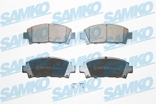 Колодки тормозные дисковые SAMKO 5SP573
