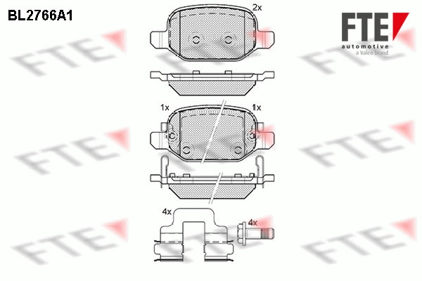 Запчасть FTE BL2766A1
