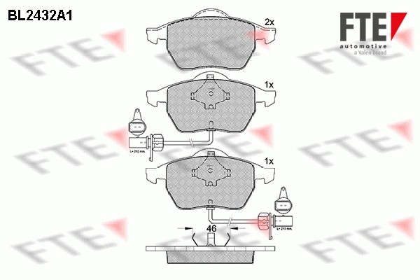 Запчасть FTE BL2432A1