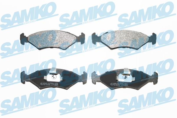 Колодки тормозные дисковые SAMKO 5SP628
