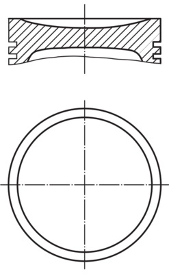Поршень двс MAHLE/KNECHT 5036300