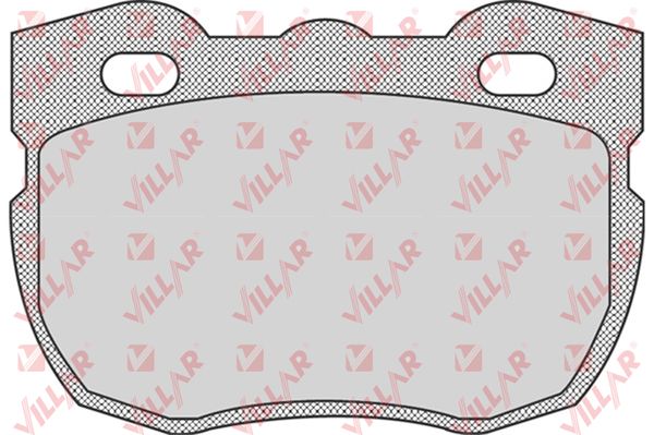 Колодки тормозные дисковые VILLAR 626.0742