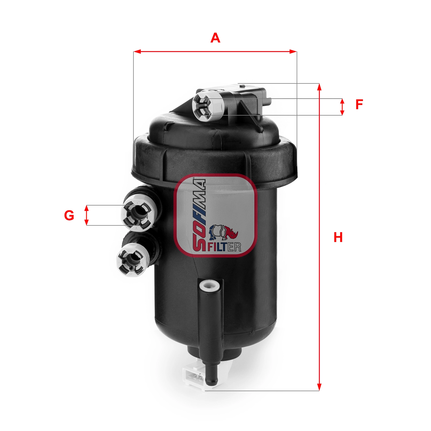 Корпус топливного фильтра SOFIMA S 5127 GC