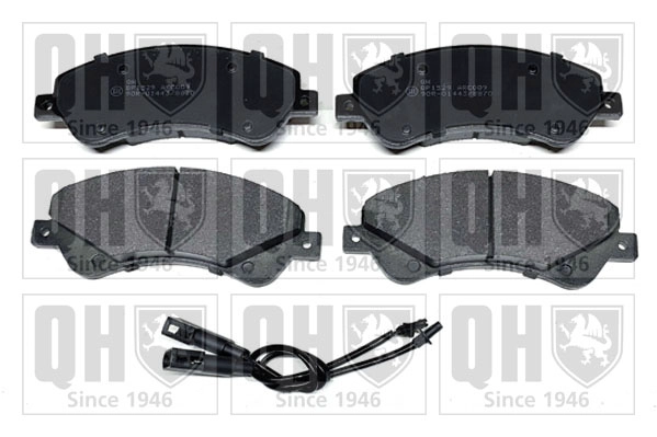 Колодки тормозные дисковые QUINTON HAZELL BP1529