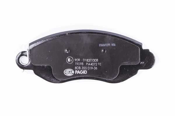 Колодки тормозные дисковые HELLA/BEHR/PAGID 8DB355019361
