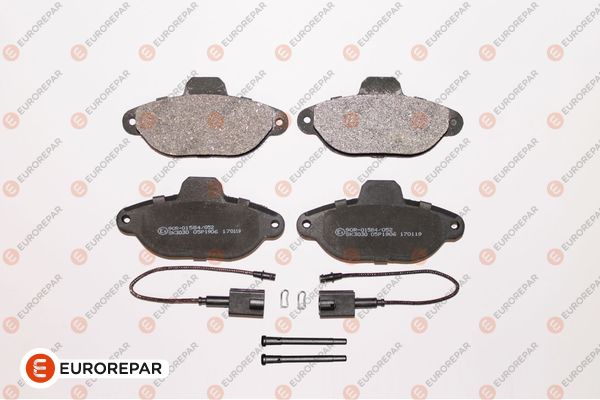 Колодки тормозные дисковые EUROREPAR 1639376880