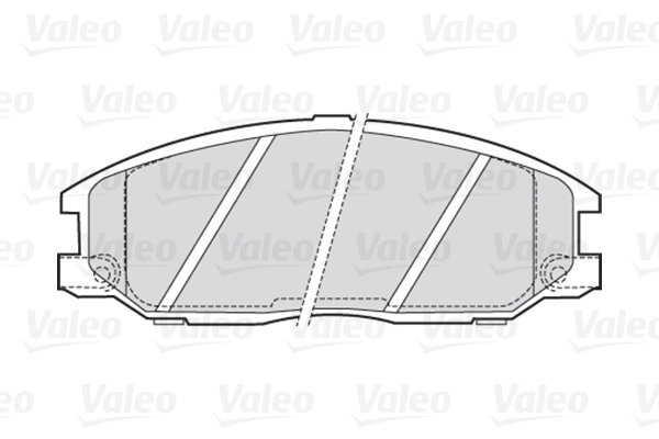 Колодки тормозные дисковые VALEO 301505