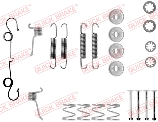 Ремкомплект стояночного тормоза QUICK BRAKE 105-0511