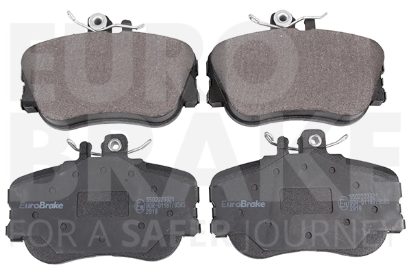 Тормозные колодки дисковые передние EUROBRAKE 5502223321
