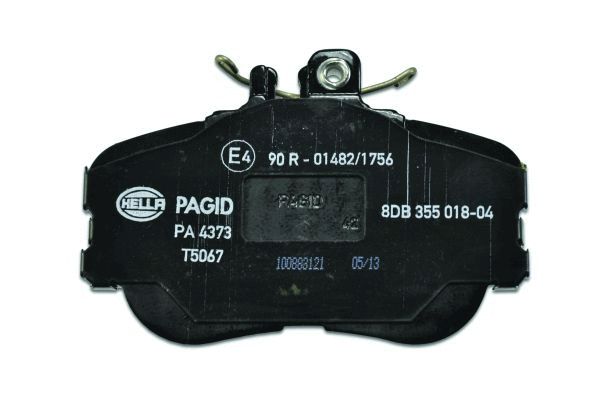Колодки тормозные дисковые HELLA/BEHR/PAGID 8DB355018-041