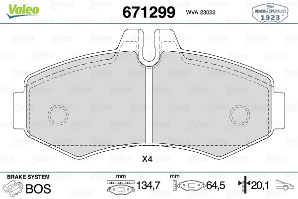  VALEO 671299