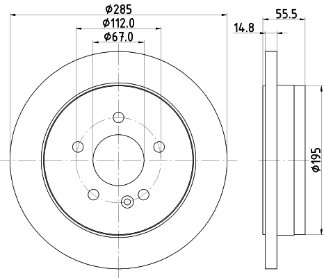  HELLA/BEHR/PAGID 8DD355124-051