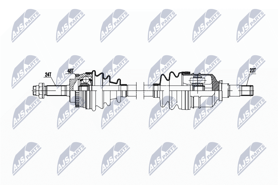 Toyota yaris 1.3 99-05 /лев/ NTY NPW-TY-178