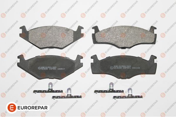 Колодки тормозные дисковые EUROREPAR 1617270580