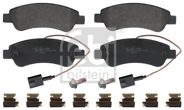 Klocki hamulc. fiat ducato 14- tyl FEBI BILSTEIN 16956