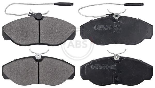 Колодки тормозные A.B.S. 36883