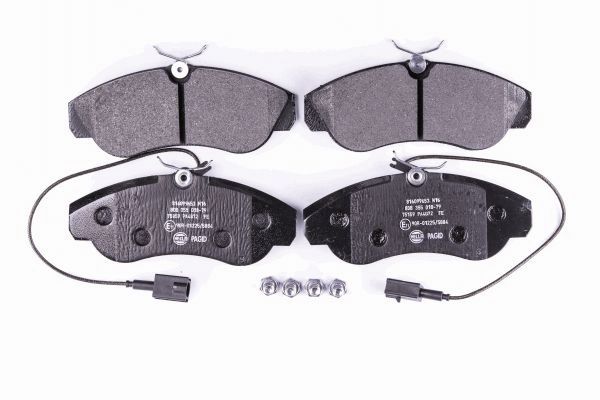 Колодки тормозные дисковые HELLA/BEHR/PAGID 8DB355018791