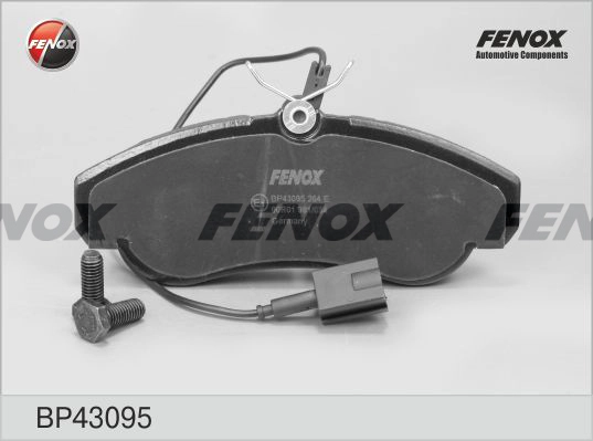 Колодки тормозные дисковые передние комплект FENOX BP43095