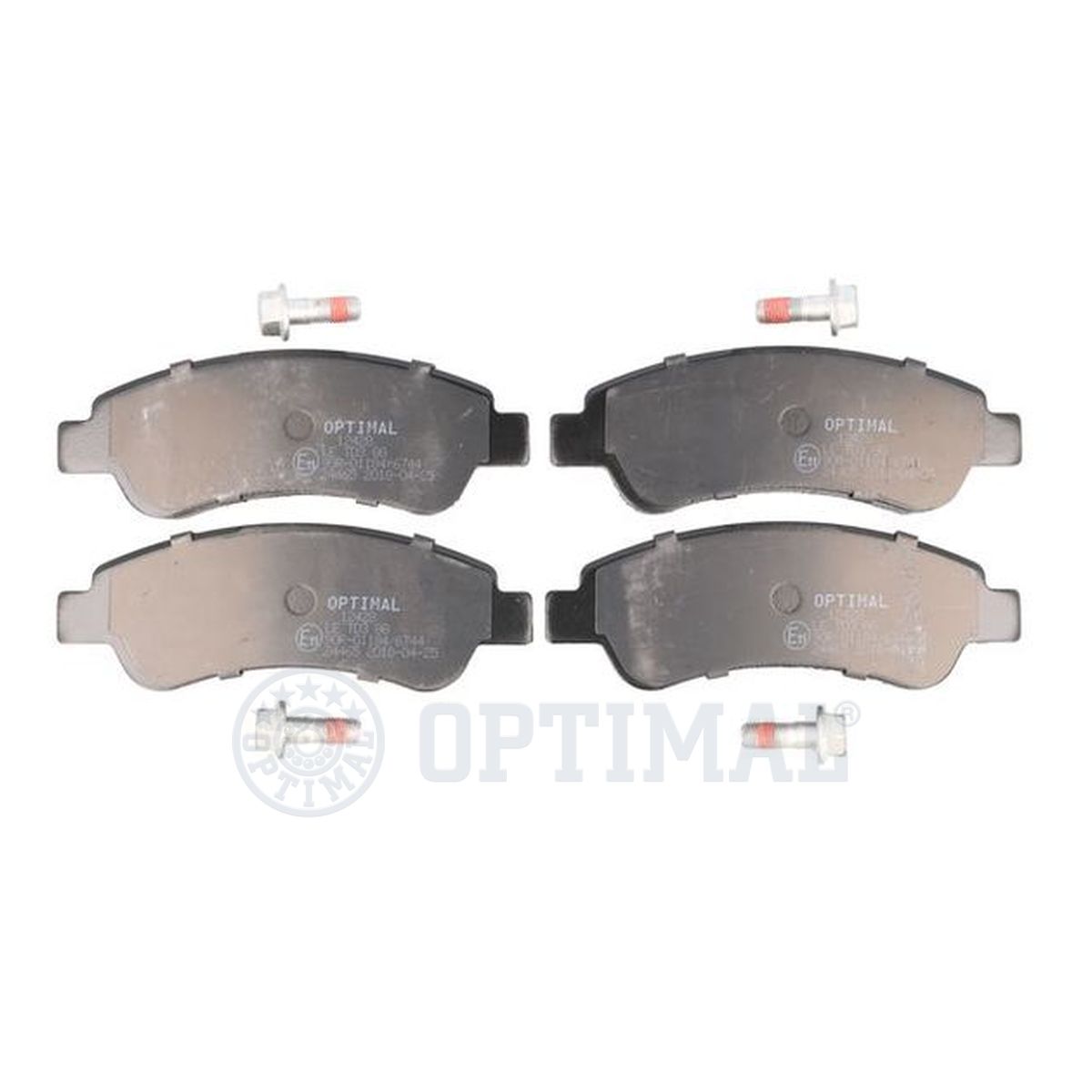 Колодки тормозные дисковые OPTIMAL 12428