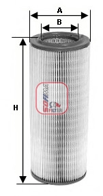 Фильтр воздушный SOFIMA S 7159 A