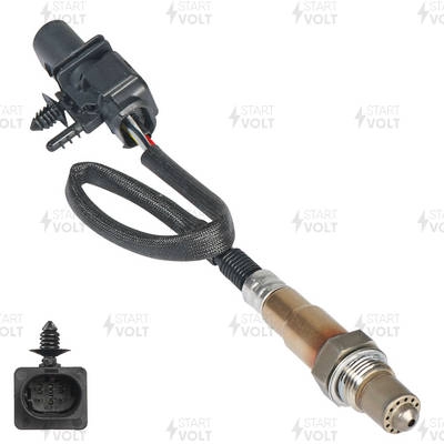 Датчик кислорода для автомобилей bmw x5 e53 (99-)/e70 (07-)/f15 (13-)/x6 e71 (08-)/5 f10 (10-)/x3 e83 (04-) 2.0d/3.0d до катализатора СТАРТВОЛЬТ VS-OS 2653