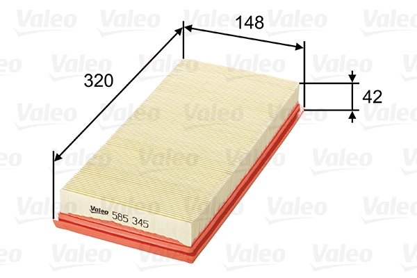 Фильтр воздушный VALEO 585345