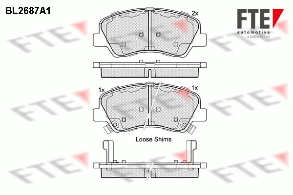 Запчасть FTE BL2687A1