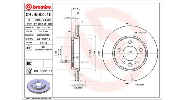 Диск тормозной MAGNETI MARELLI 360406009500