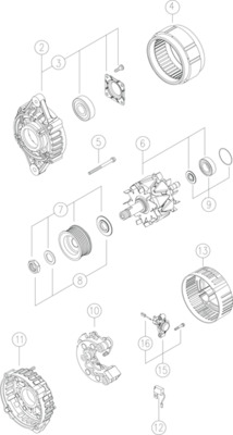 Запчасть MAHLE/KNECHT MG231