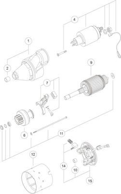 Starter MAHLE/KNECHT MS324