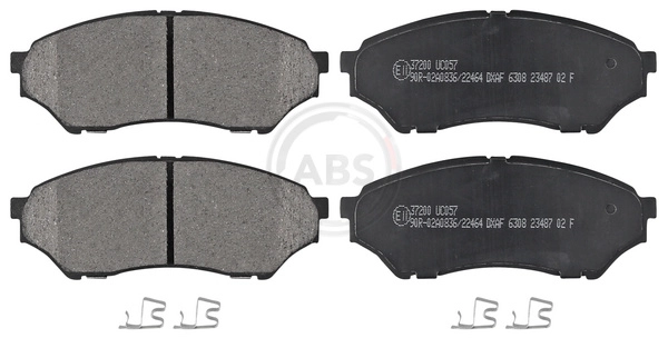Колодки тормозные A.B.S. 37200