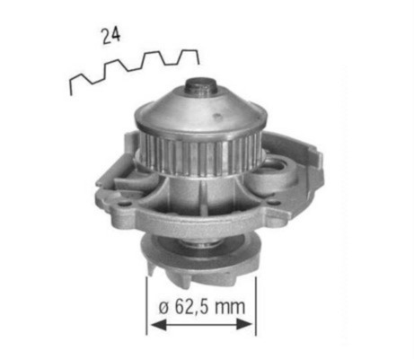 Водяной насос MAHLE/KNECHT CP33000S